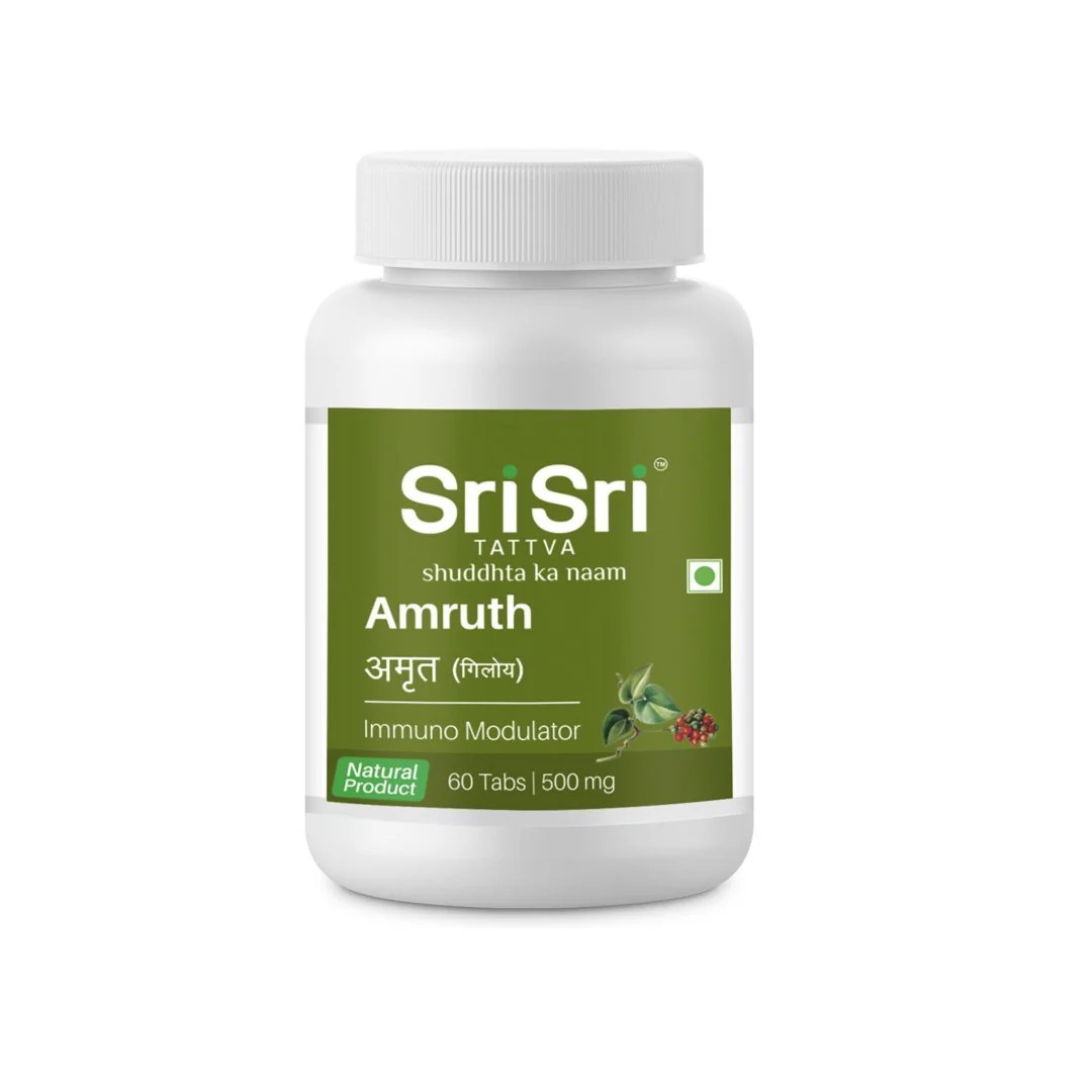 Sri Sri Tattva Amruth 500mg 60 Tabs pack of 2
