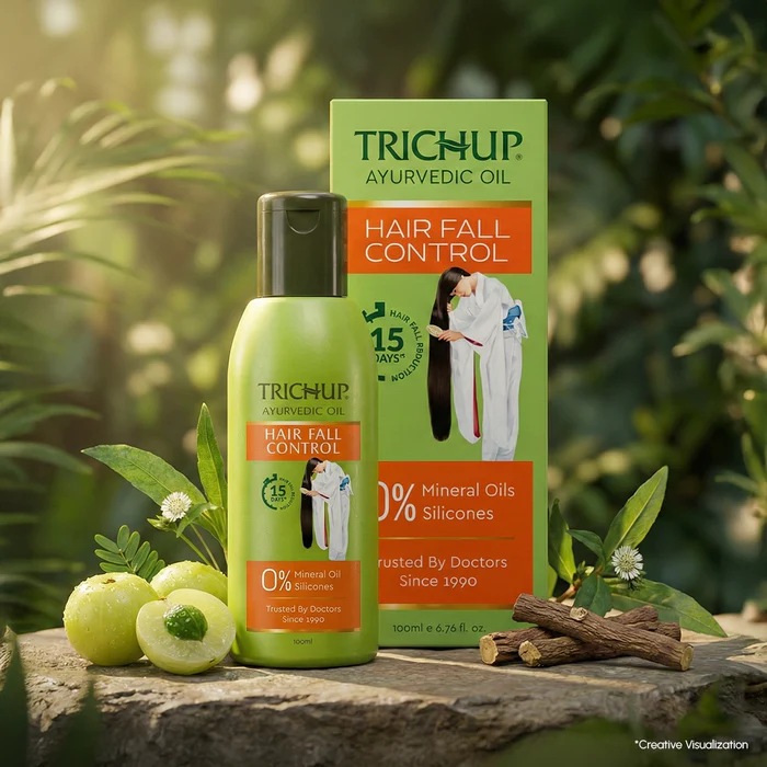 Vasu Trichup Hair Fall Control Oil pack of 3