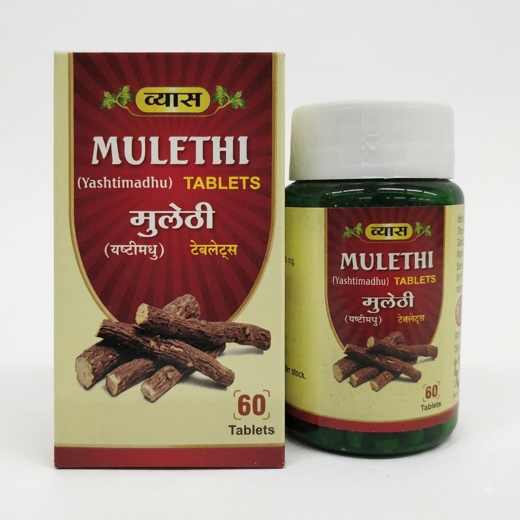 Vyas Mulethi (Yashtimadhu) 60 Tablet