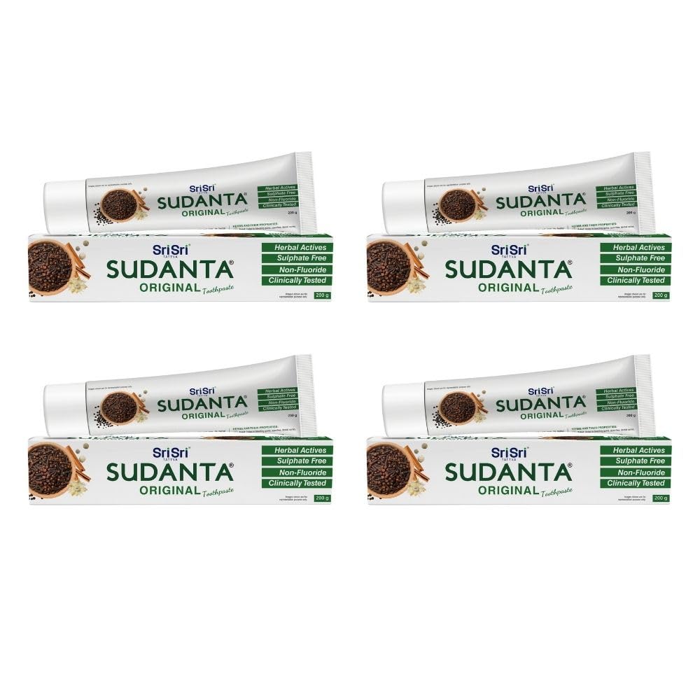 Sri Sri Tattva Sudanta Toothpaste 100gm  pack of 10