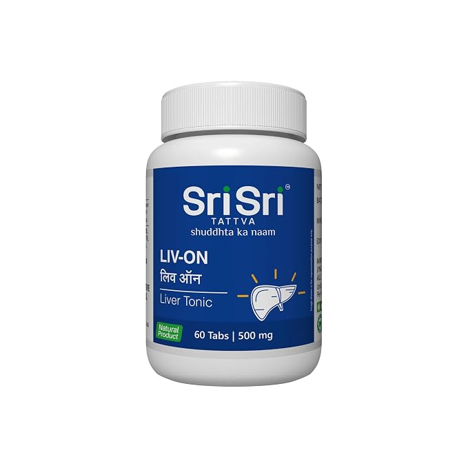 Sri Sri Tattva Liv-ON 500mg 60 Tablet