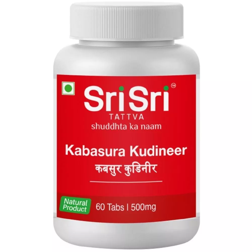 Sri Sri Tattva Kabasura Kudineer 500mg 60 Tab Pack of  2